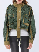 Veste décontractée à paillettes Beverly